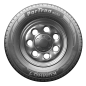 Preview: KUMHO - PORTRAN KC53 - 215/75R16C 116/114R  TL 6PR BSW -  Sommerreifen