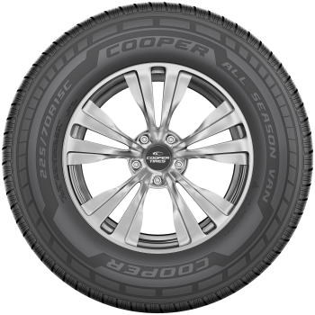 Preview: COOPER - COOPER ALL SEASON VAN EVR 12PR - 225/75 R16 TLC 121/120R 3PMSF 12PR -  Ganzjahresreifen