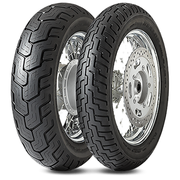 DUNLOP - D404 REAR - 130/90 -15 TT 66P REAR TT -  Sommerreifen