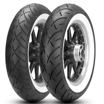 Preview: METZELER - ME 888 MARATHON ULTRA WHITEWALL - 180/65 B16 TL 81H XL WW REAR -  Sommerreifen