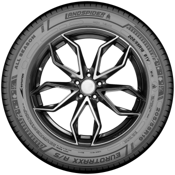 Preview: LANDSPIDER - EUROTRAXX A/S XL - 255/35 ZR19 TL 96Y 3PMSF XL -  Ganzjahresreifen