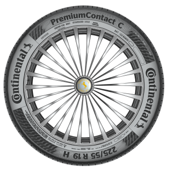 Preview: CONTINENTAL - PREMIUMCONTACT C XL FR CS SILENT - 245/45 R20 TL 103W FR XL EVC -  Sommerreifen