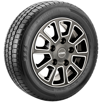 STAR PERFORMER - SOLAR VAN 4S - 195/65 R16 TL 104/102R M+S 3PMSF BSW 8PR -  Ganzjahresreifen