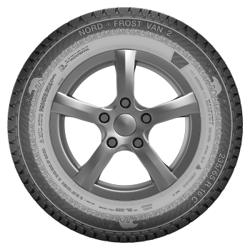 GISLAVED - NORD*FROST VAN 2 - 225/55 R17 TL 109/107R M+S STUDDED 3PMSF BSW 8PR -  Winterreifen