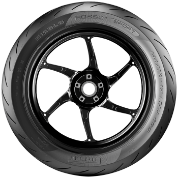 Preview: PIRELLI - DIABLO ROSSO SPORT - 130/70 -17 TL 62S REAR -  Sommerreifen