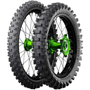 MICHELIN - STARCROSS 6 HARD - 110/90 -19 TT 62M NHS HARD TT REAR -  Sommerreifen