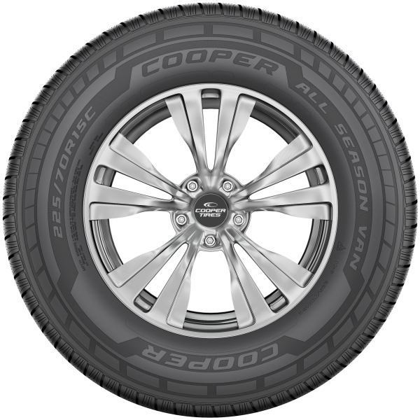 COOPER - COOPER ALL SEASON VAN EVR 12PR - 225/75 R16 TLC 121/120R 3PMSF 12PR -  Ganzjahresreifen