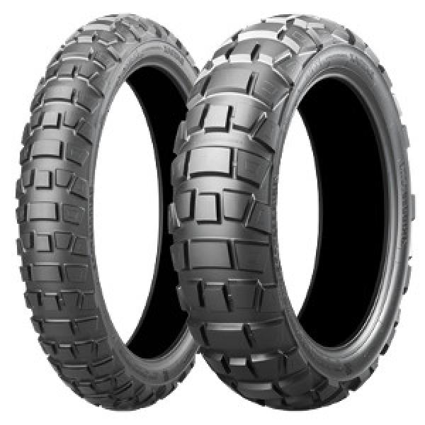 BRIDGESTONE - BATTLAX ADVENTURECROSS SCRAMBLER AX41S - 120/70 R17 TL 58H M+S -  Sommerreifen