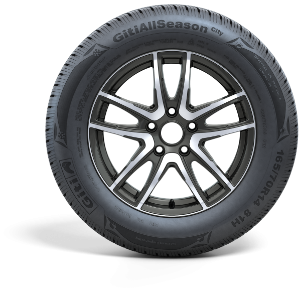 GITI - GITIALLSEASON CITY - 165/70 R14 TL 85H M+S 3PMSF XL BSW -  Ganzjahresreifen