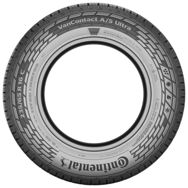 CONTINENTAL - VANCONTACT A/S ULTRA - 235/65 R16 TL 115/113R 3PMSF M+S 8PR -  Ganzjahresreifen