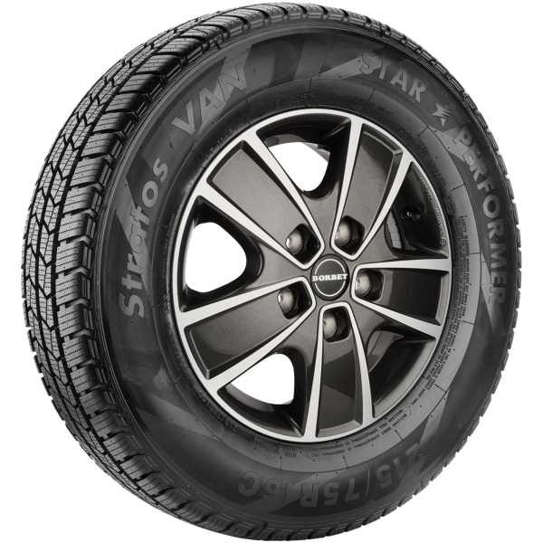 STAR PERFORMER - STRATOS VAN C 8PR BSW M+S 3PMSF - 185/75 R16 TL 104/102R * M+S 3PMSF BSW 8PR -  Winterreifen