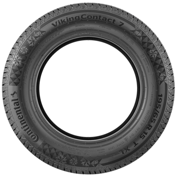 CONTINENTAL - VIKINGCONTACT 7 - 215/50 R17 TL 95T M+S 3PMSF XL FR BSW -  Winterreifen