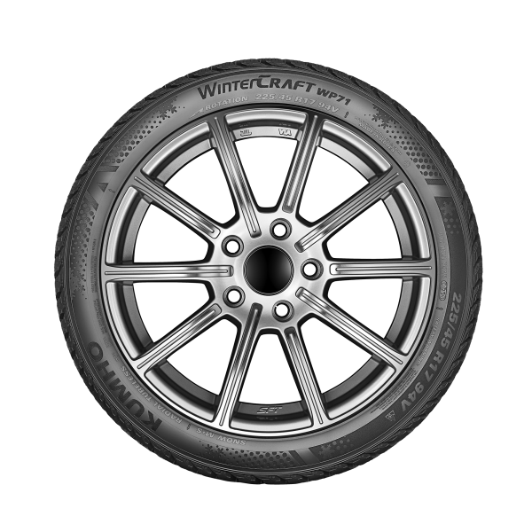 KUMHO - WINTERCRAFT WP71 XL - 255/45 R20 TL 105V 3PMSF XL -  Winterreifen