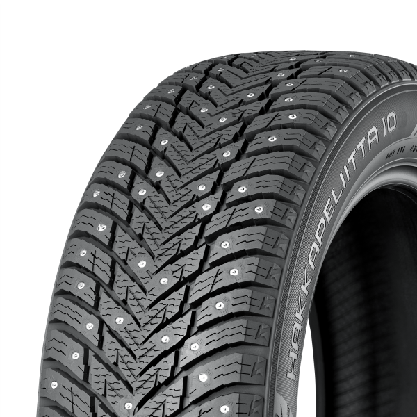 NOKIAN - NOKIAN HAKKAPELIITTA 10 STUD - 195/65 R15 TL 95T M+S STUDDED 3PMSF XL BSW -  Winterreifen