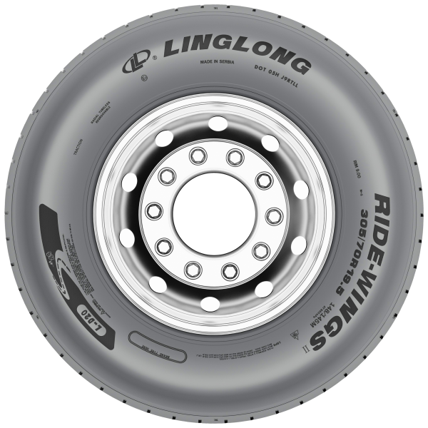 LINGLONG - L-D20 14PR M+S 3PMSF ANTRIEB REGIONAL - 205/75 R17.5 124/122M TL M+S 3PMSF 14PR LRG -  Ganzjahresreifen