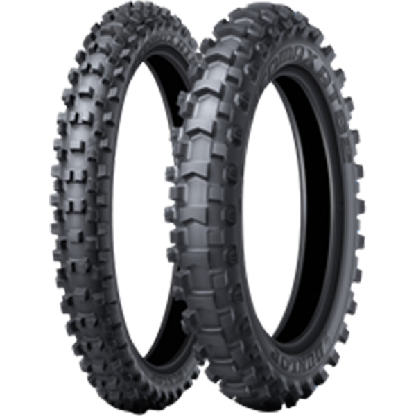 DUNLOP - GEOMAX AT82 REAR - 110/90 -19 TT 62M REAR TT -  Sommerreifen