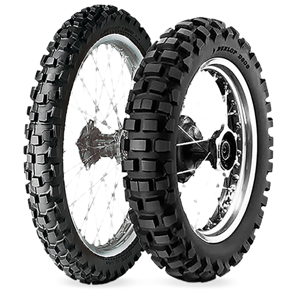 DUNLOP - D606 - 130/90 -17 TT 68R TT -  Sommerreifen