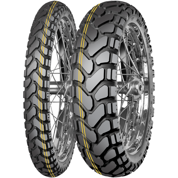 MITAS - ENDURO TRAIL+ (E-07+) DAKAR (YELLOW) - 120/70 B19 TL/TT 60H -  Sommerreifen