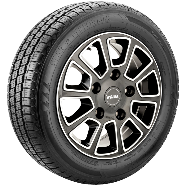 STAR PERFORMER - SOLAR VAN 4S - 195/65 R16 TL 104/102R M+S 3PMSF BSW 8PR -  Ganzjahresreifen