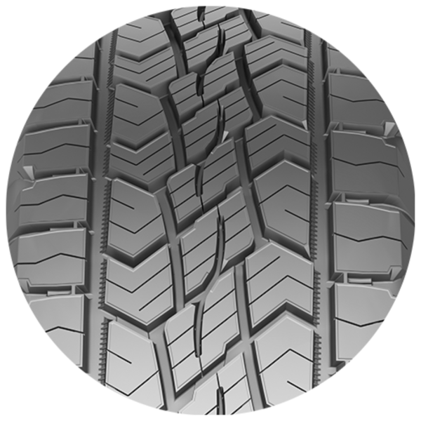 CONTINENTAL - CROSSCONTACT ATR - 215/75 R15 TL 100T M+S FR BSW -  Sommerreifen