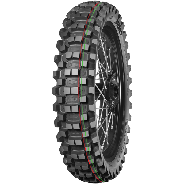 MITAS - TERRA FORCE-MX MH (RED-GREEN) - 70/100 -10 TT 41M TT REAR -  Sommerreifen
