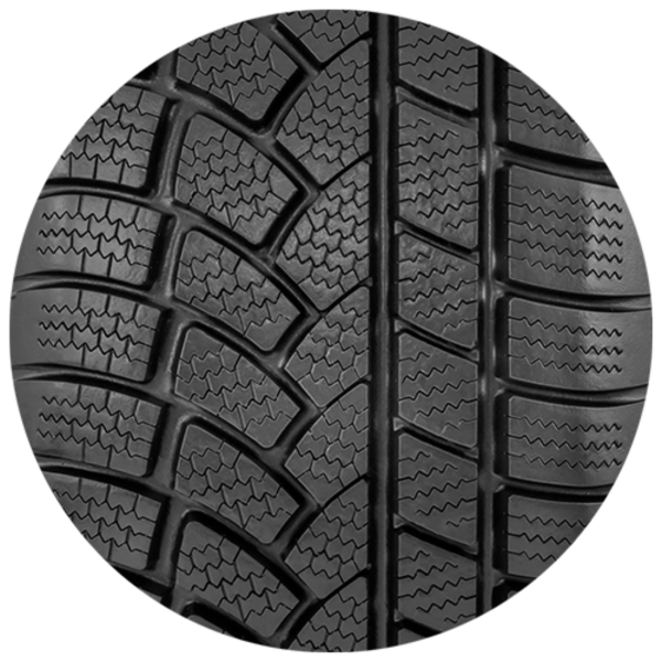 CONTINENTAL - CONTI4X4WINTERCONTACT - 235/65 R17 TL 104H M+S 3PMSF * BSW -  Winterreifen