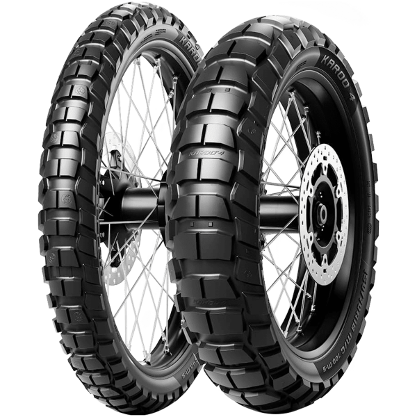METZELER - KAROO 4 - 130/80 R17 TL 65Q M+S BSW REAR -  Sommerreifen