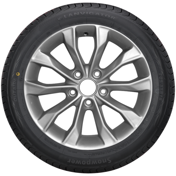 LANVIGATOR - SNOWPOWER - 195/65 R15 TL 91T M+S 3PMSF -  Winterreifen