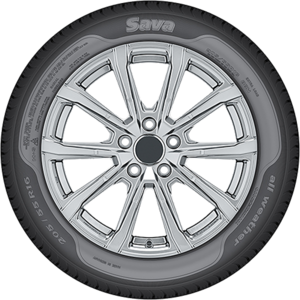 SAVA - ALL WEATHER - 175/65 R14 TL 82T M+S 3PMSF BSW -  Ganzjahresreifen