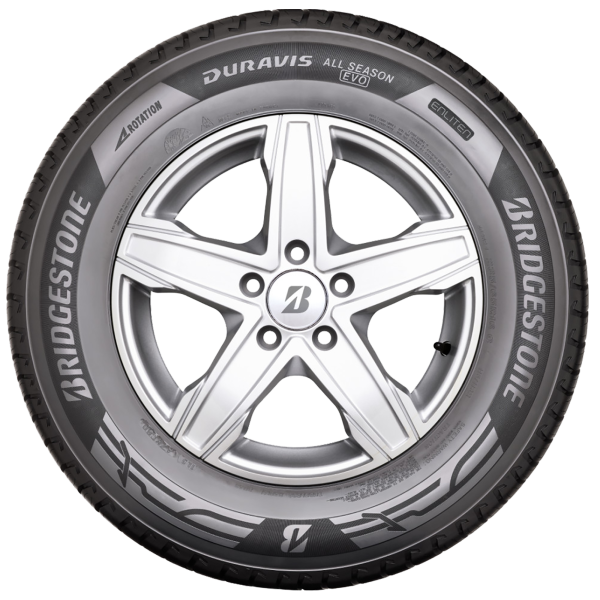 BRIDGESTONE - DURAVIS ALL SEASON EVO C ENLITEN 10PR BSW M+S 3PMSF - 225/75 R16 TL 121/120R M+S 3PMSF BSW 10PR Enliten -  Ganzjahresreifen