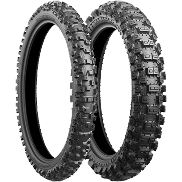 BRIDGESTONE - BATTLECROSS X40 R CROSS HARD - 110/100 -18 TT 64M NHS HARD TT REAR -  Sommerreifen