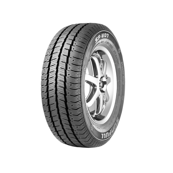 SUNFULL - SF-W07 - 185/75 R16 TL 104/102R M+S STUDDABLE 3PMSF 8PR BSW -  Winterreifen