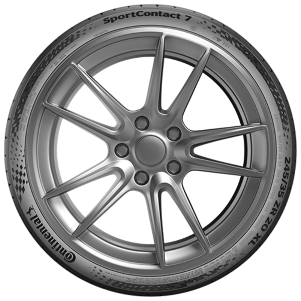 CONTINENTAL - SPORTCONTACT 7 - 235/35 R19 TL 91Y BSW -  Sommerreifen