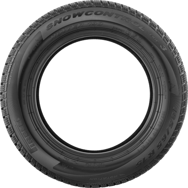 PIRELLI - WINTER 190 SNOWCONTROL SERIE 3 - 185/65 R15 TL 88T M+S 3PMSF -  Winterreifen