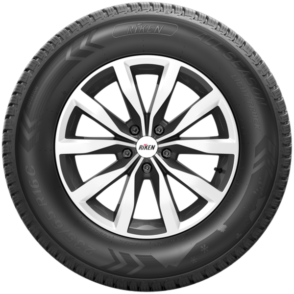 RIKEN - ALL SEASON LIGHT TRUCK - 215/65 R16 TL 109/107T * M+S 3PMSF BSW 8PR -  Ganzjahresreifen