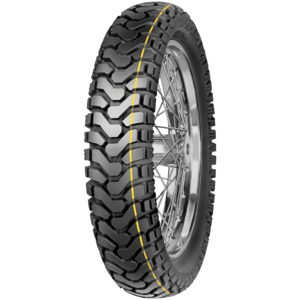 MITAS - E-07 DAKAR (YELLOW) REAR - 140/80 -18 TL 70T M+S REAR -  Sommerreifen