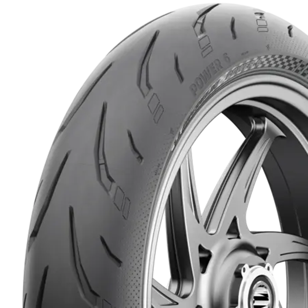 MICHELIN - POWER 6 - 120/70 ZR17 TL 58(W) BSW -  Sommerreifen